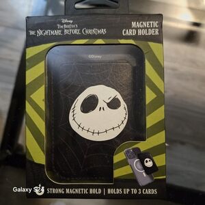 Disney Nightmare Before Christmas Black and White Card Holder